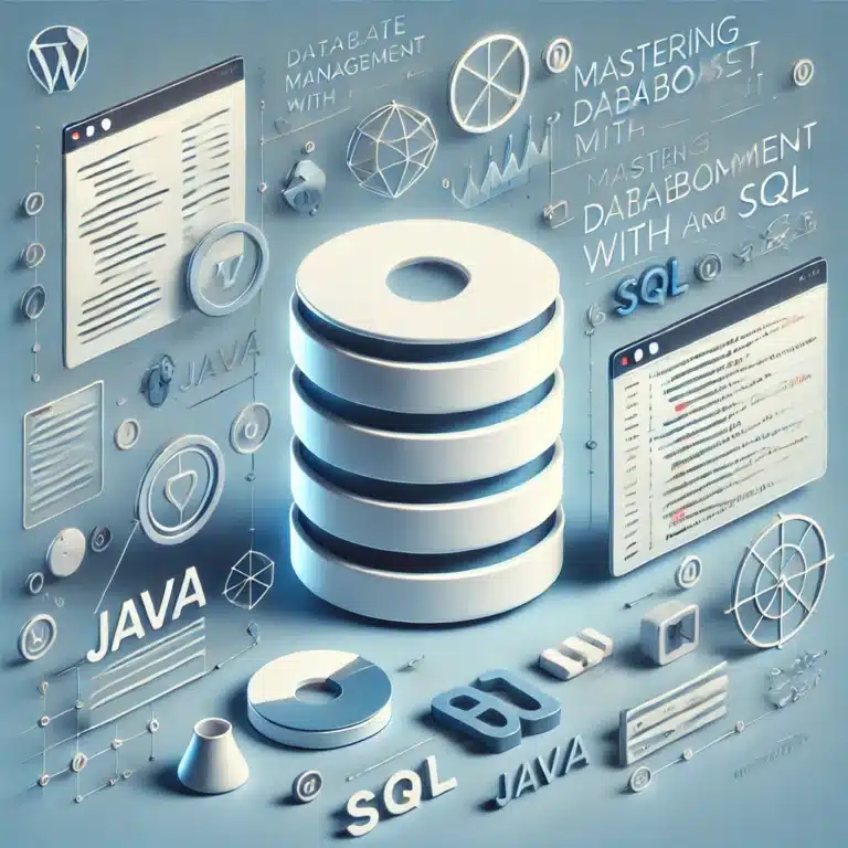 Database management Java and SQL